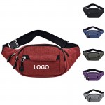 Personalized 3 Zipper Fanny Pack