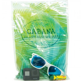 Customized Clear Digital Full Color Die Cut Plastic Bag (9" x 13")