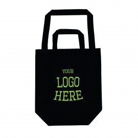 Logo Branded Dual Handle Cotton Shopping Bag