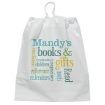 Custom Printed Cotton Draw Bag 9"x12" (Dynamic Color)