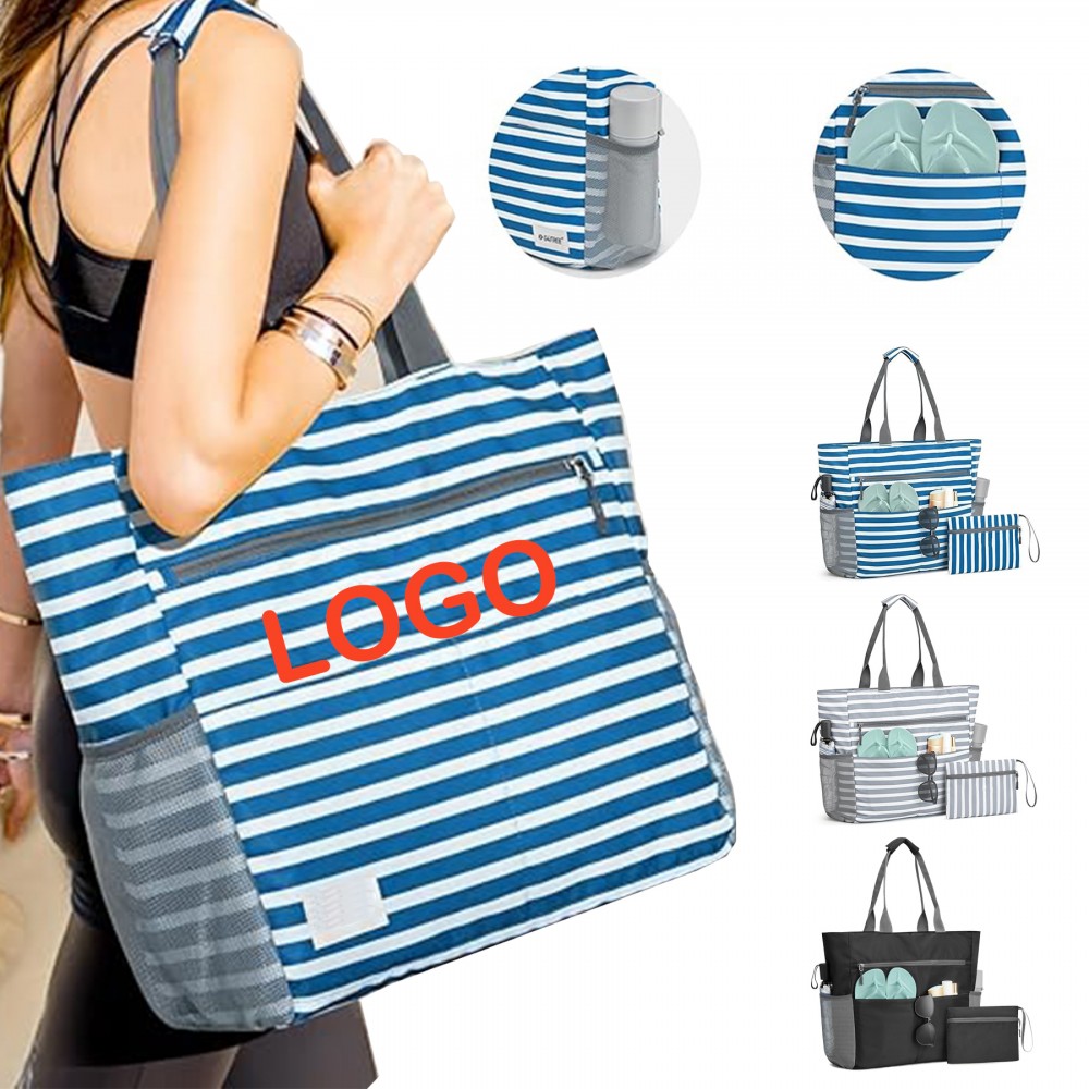 Logo Imprinted Waterproof Beach Bag Logo Imprinted Waterproof Beach Bag