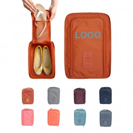 Foldable Waterproof Shoe Bag Custom Embroidered  Foldable Waterproof Shoe Bag Custom Embroidered