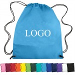 Custom Printed 210D Polyester Drawstring Backpack