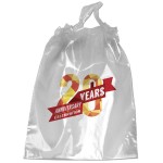 Custom Printed Poly-Draw Bag 12"x15"x3 (Dynamic Color)