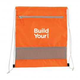Recycled Drawstring Bag Logo Imprinted
