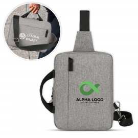 Recycled Multi-Handle Sling Bag Backpack with Logo  Recycled Multi-Handle Sling Bag Backpack with Logo