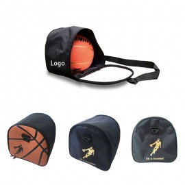 Logo Imprinted Outdoor Basketball Shoulder Bag