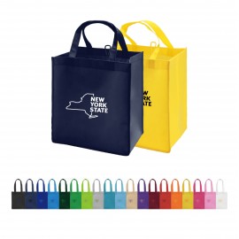 Custom Printed Economical Non-Woven Grocery Tote Bag  Custom Printed Economical Non-Woven Grocery Tote Bag