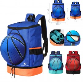 Sports Travel Backpack Logo Imprinted  Sports Travel Backpack Logo Imprinted