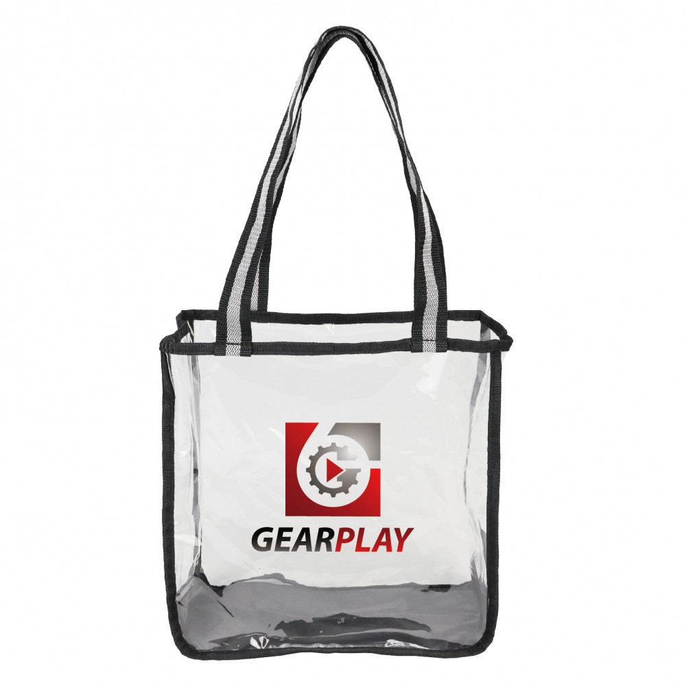 Biodegradable Clear Stadium Bag Custom Embroidered Biodegradable Clear Stadium Bag Custom Embroidered