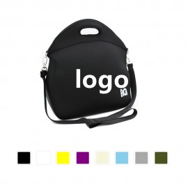 Neoprene Lunch Bag With Strap Custom Embroidered  Neoprene Lunch Bag With Strap Custom Embroidered