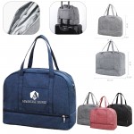 Custom Printed Sports Duffel Bag W/ Shoe Compartment