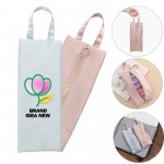 Custom Embroidered Portable Travel Underwear Storage Bag W/ Zipper