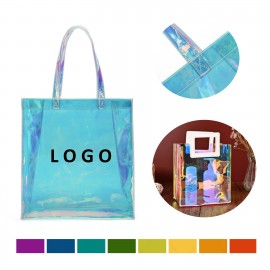 Logo Imprinted PVC Clear Tote Bag  Logo Imprinted PVC Clear Tote Bag
