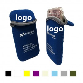 Custom Embroidered 7-7.9inch Tablet Phone Sleeve Holder With Velcro Flip Closure  Custom Embroidered 7-7.9inch Tablet Phone Sleeve Holder With Velcro Flip Closure