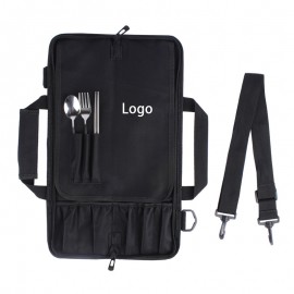Multifunction Chef Knife Roll Bag Custom Embroidered  Multifunction Chef Knife Roll Bag Custom Embroidered