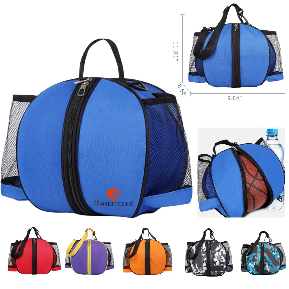 Custom Embroidered Double Zipper Basketball Backpack Custom Embroidered Double Zipper Basketball Backpack