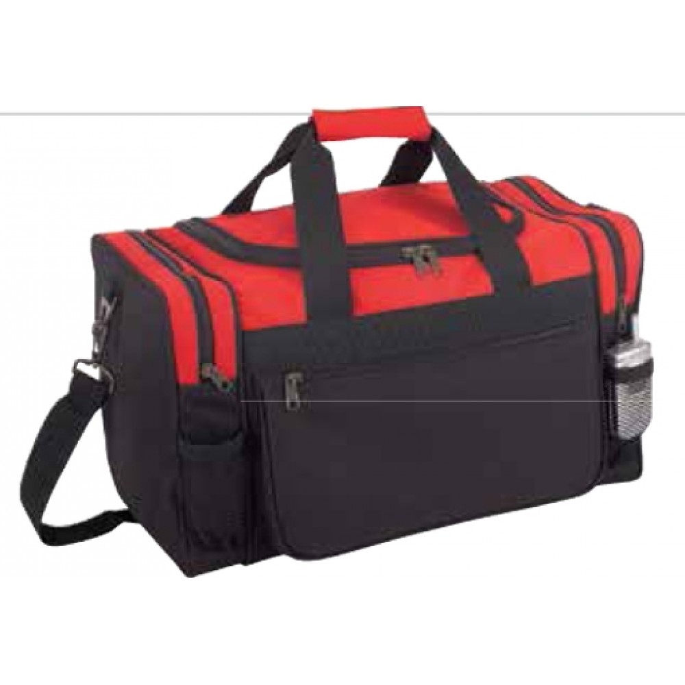 Sports 2 Tone Duffle Bag Custom Printed Sports 2 Tone Duffle Bag Custom Printed