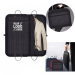 Logo Imprinted Garment Bags For Travel Business Hanging Clothes Storage Foldable Suit Dress Bag
