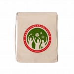 Canvas Drawstring Backpack (Natural) Custom Printed