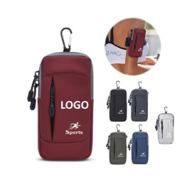 Waterproof Fitness Running Shoulder Arm Bag Custom Printed  Waterproof Fitness Running Shoulder Arm Bag Custom Printed