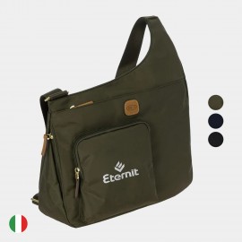 BRIC'S X-Travel Recycled Hipster Crossbody Bag with Logo