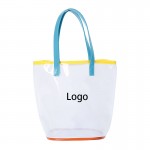 Custom Embroidered Multi Purpose Clear Tote Bag