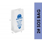 2# SOS Bag With One Color Printing Custom Printed