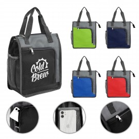 Custom Printed Insulated Duotone Lunch Cooler  Custom Printed Insulated Duotone Lunch Cooler