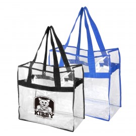 Custom Printed 20" webbing handles NFL Approved Open Stadium Tote