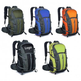Waterproof Rip-Stop Travel Backpack Custom Embroidered  Waterproof Rip-Stop Travel Backpack Custom Embroidered