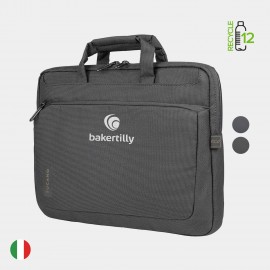 Custom Printed TUCANO - Italy Recycled Modern Business Slim 14" Laptop Bag  Custom Printed TUCANO - Italy Recycled Modern Business Slim 14" Laptop Bag