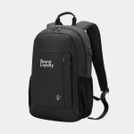 Custom Embroidered SwissDigital ARBON RFID Travel Business Backpack