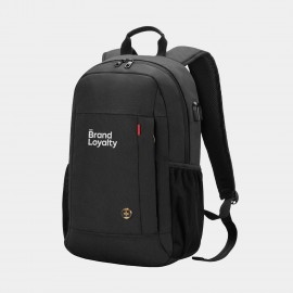 Custom Embroidered SwissDigital ARBON RFID Travel Business Backpack