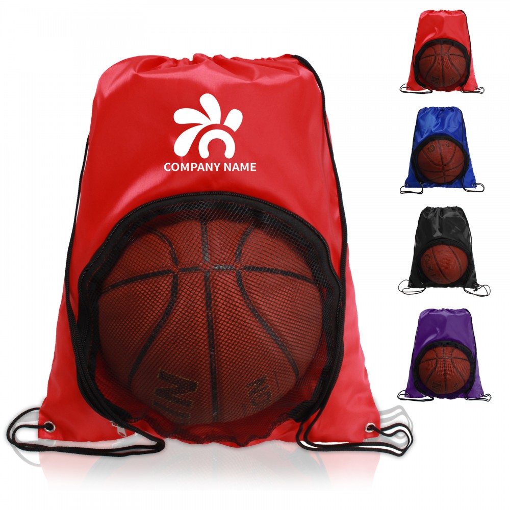 Transparent Sports Gear Bag Custom Printed