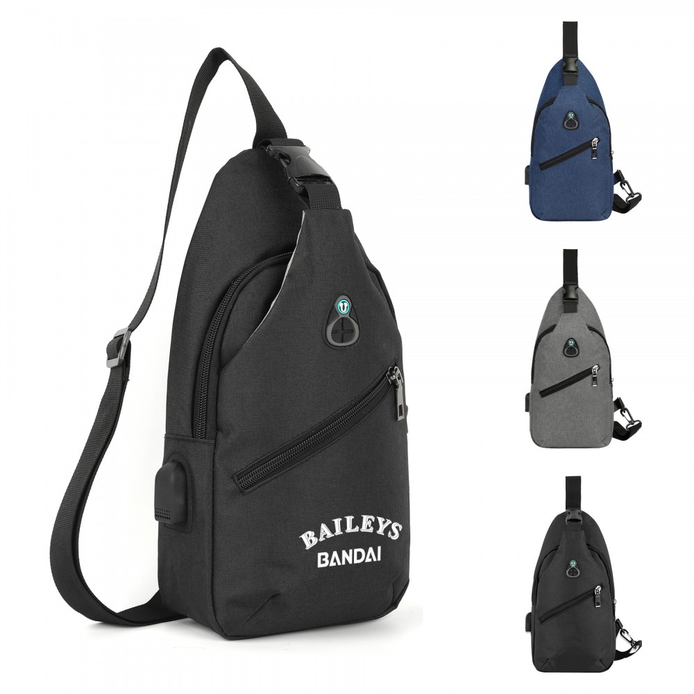 Sport Sling Daypack Custom Printed Sport Sling Daypack Custom Printed