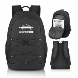 Logo Imprinted 17" Bungee Sports Bag