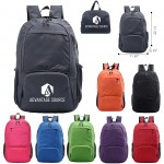 Logo Imprinted Foldable Outdoor Sports Backpack