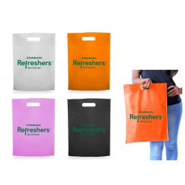 Custom Printed Non-Woven Die Cut Bag  Custom Printed Non-Woven Die Cut Bag