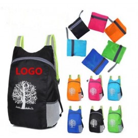 Logo Imprinted Foldable Outdoor Traveling Backpack