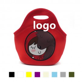 Logo Imprinted Neoprene Waterproof Lunch Box  Logo Imprinted Neoprene Waterproof Lunch Box