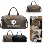 Custom Embroidered Waterproof Oxford Travel Duffel Bag W/ Wet And Dry Separation