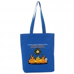 The 10oz Colorful Cotton Tote Custom Embroidered