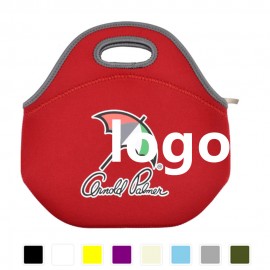 Insulated Neoprene Lunch Bag With Handle Custom Printed  Insulated Neoprene Lunch Bag With Handle Custom Printed
