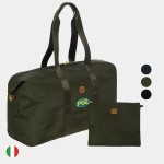 BRIC'S X-Travel 3.0 Recycled Folding Waterproof Duffle Bag with Logo