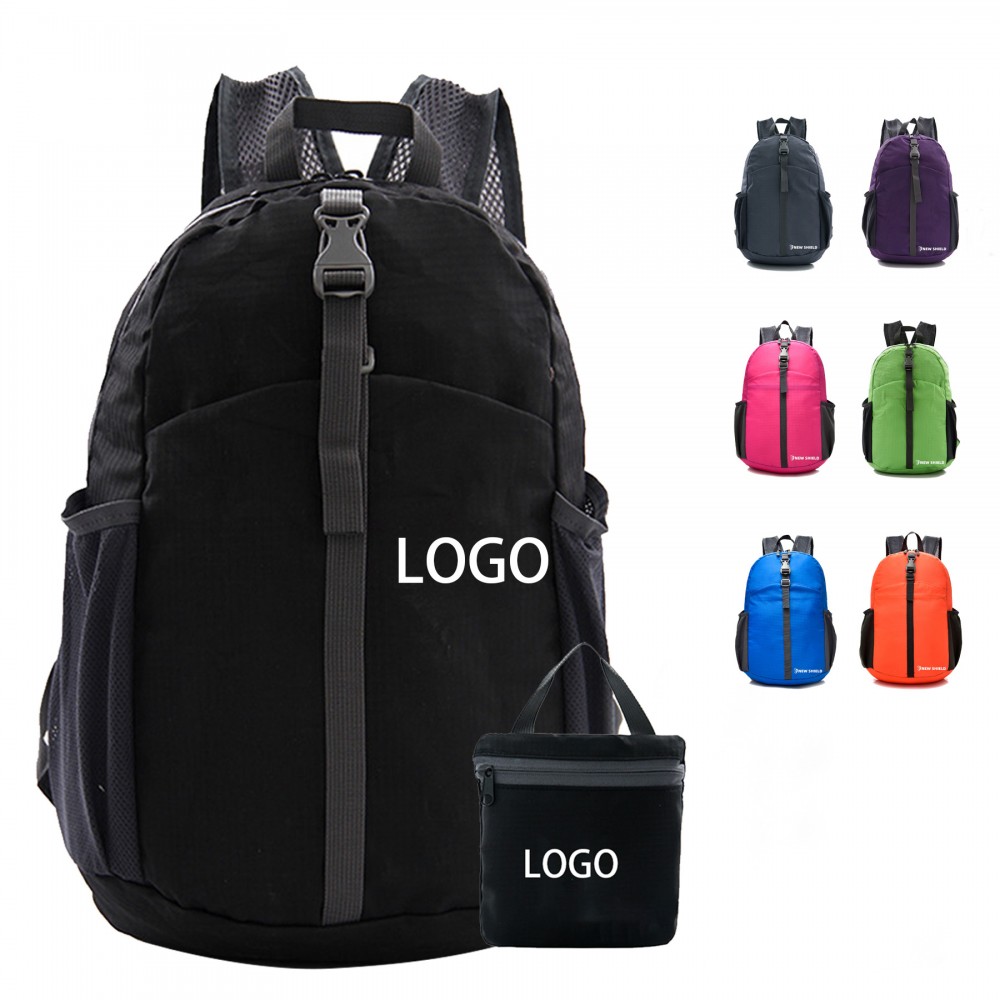 Custom Printed Lightweight Foldable Backpack