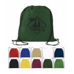 Non-Woven Drawstring Backpack - Printed (Colors) Custom Printed