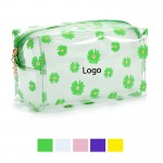 Waterproof Clear Toiletry Bag Cosmetic Bag Custom Embroidered