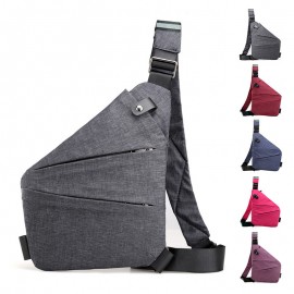 Wander Plus Anti Theft Travel Bag with Logo  Wander Plus Anti Theft Travel Bag with Logo
