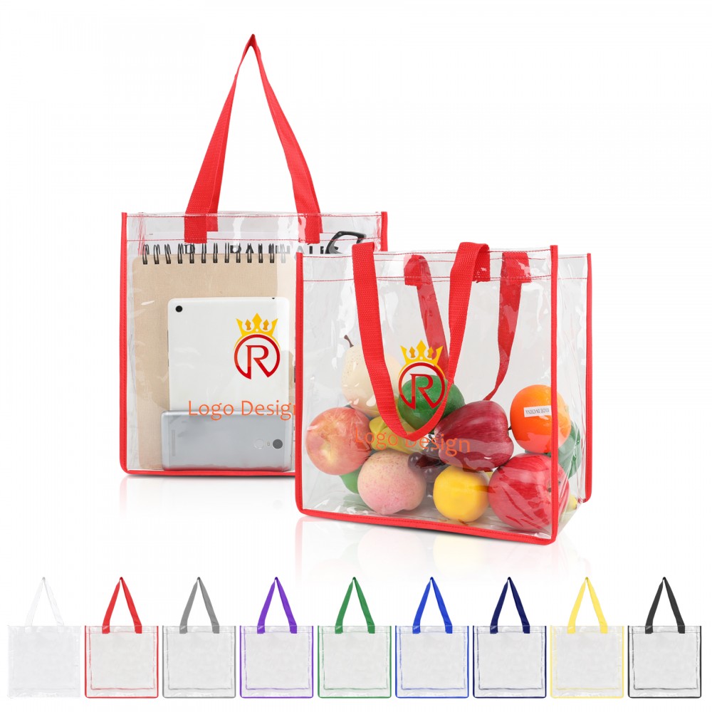 Logo Imprinted Transparent Stadium Bag Logo Imprinted Transparent Stadium Bag